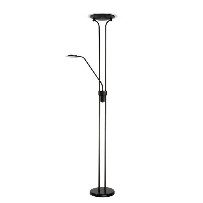 Schwarze Leselampe Stehlampe Modern, Champion, 20W, 3000K LED
