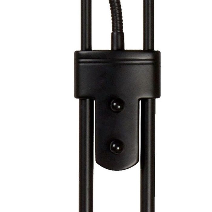 Schwarze Leselampe Stehlampe Modern, Champion, 20W, 3000K LED