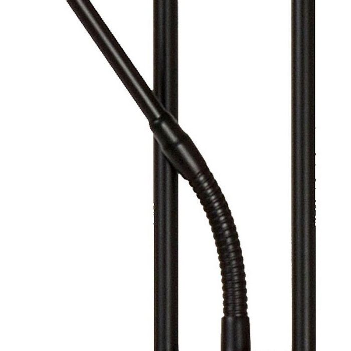 Schwarze Leselampe Stehlampe Modern, Champion, 20W, 3000K LED