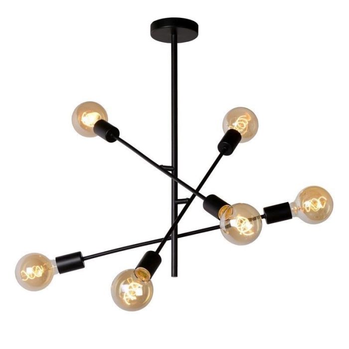 Nickel Deckenlampe Modern, Lester