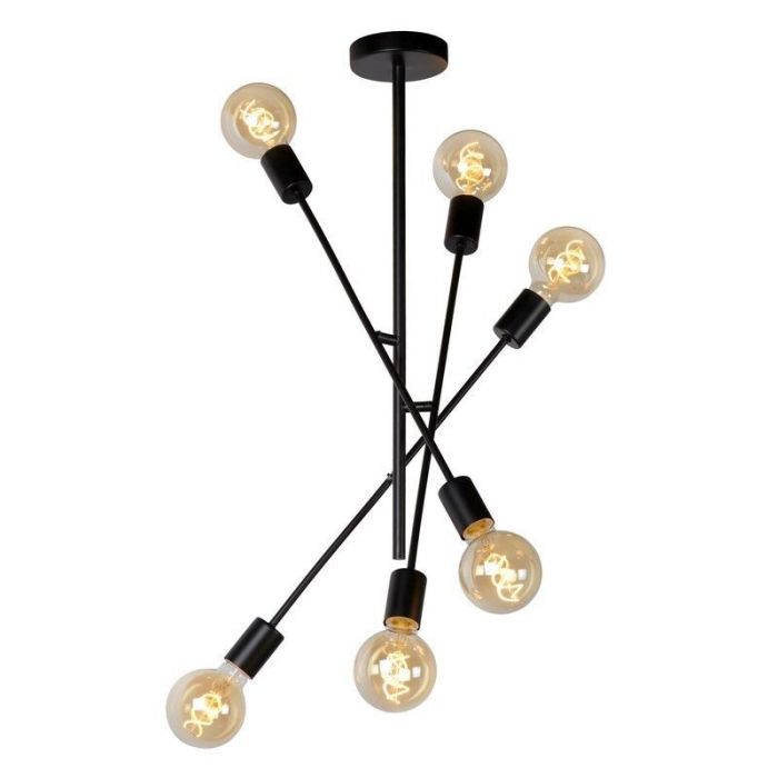Nickel Deckenlampe Modern, Lester