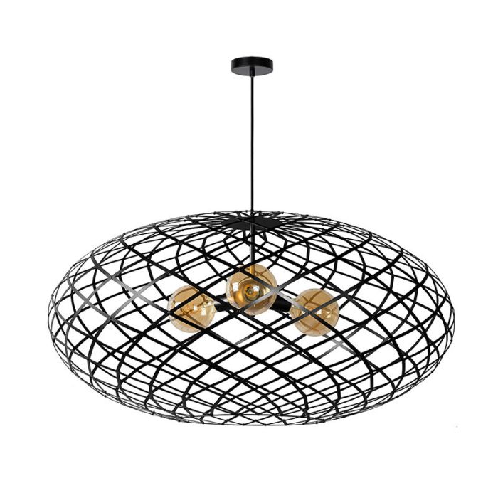 Schwarze Pendelleuchte Modern, Wolfram