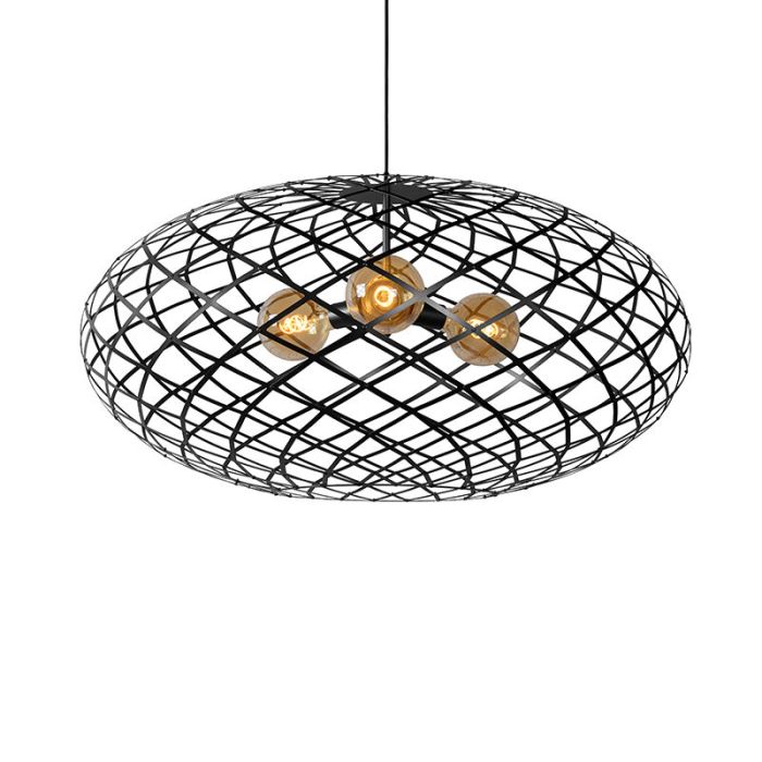 Schwarze Pendelleuchte Modern, Wolfram
