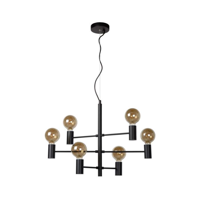 Schwarze Pendelleuchte Modern, Leanne