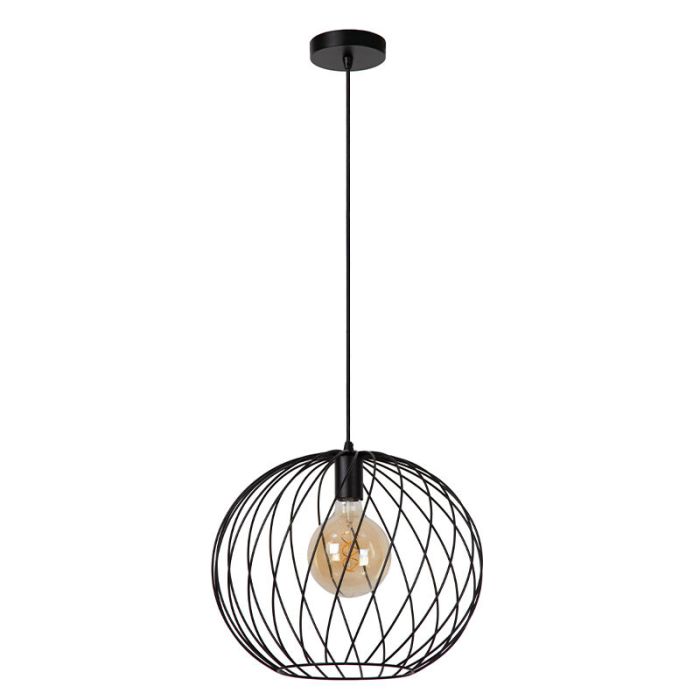 Schwarze Pendelleuchte Antik, Danza