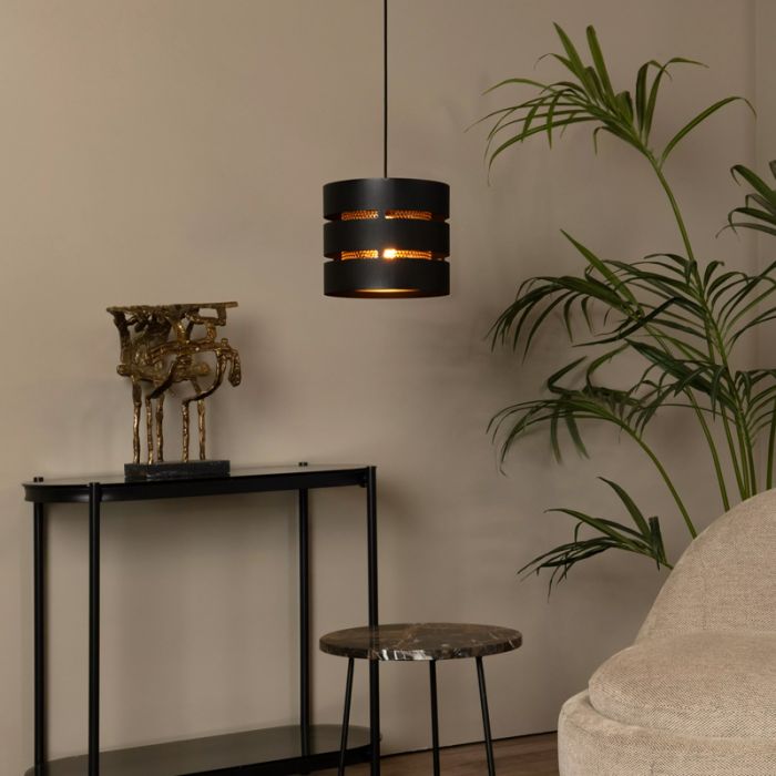 Schwarze Pendelleuchte Modern, Rosas