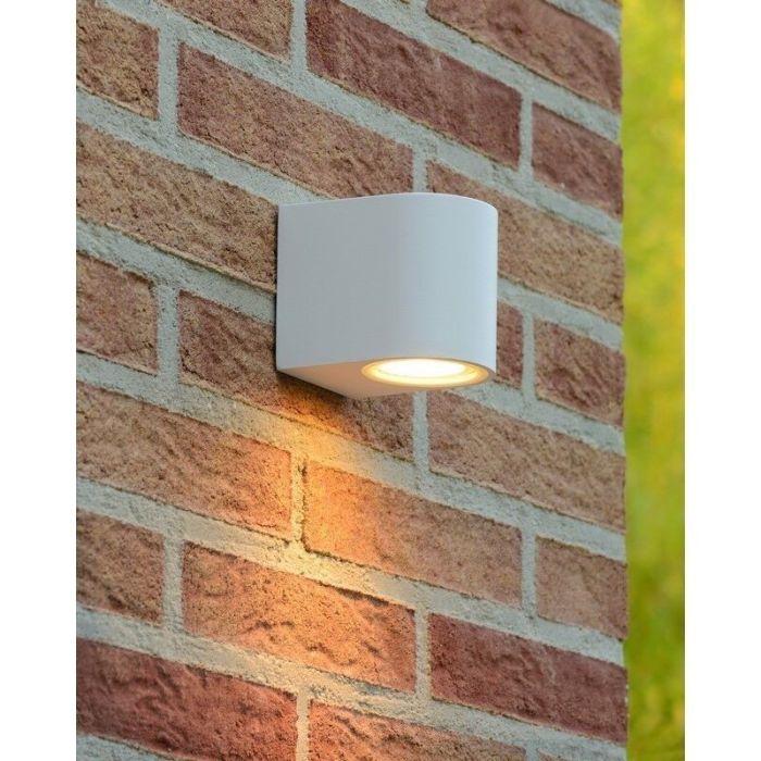 Weiße Außenleuchte Modern, Zora, IP44