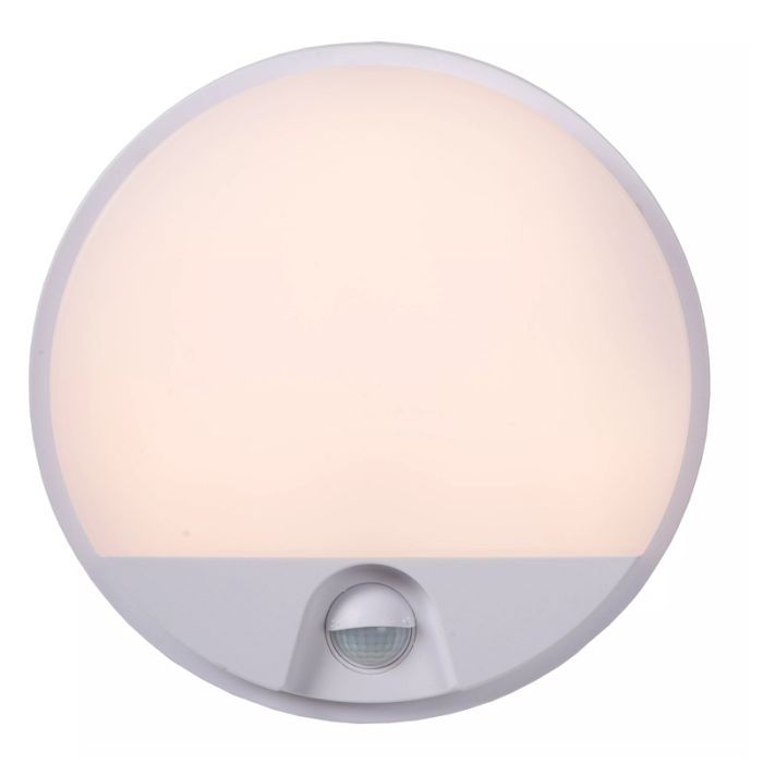 Weiße Wandleuchte Badezimmer Modern, Hups Ir, 10W, 3000K LED, IP54