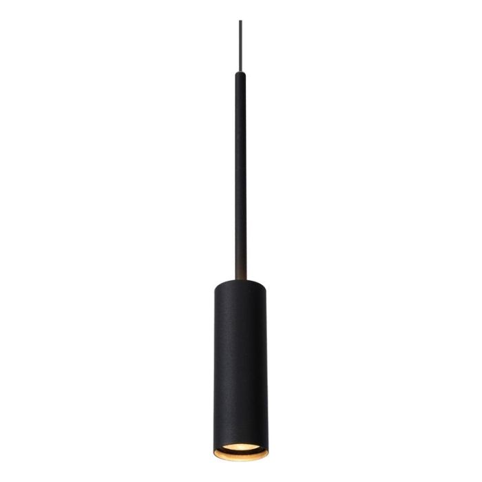 Schwarze Pendelleuchte Modern, Tubule