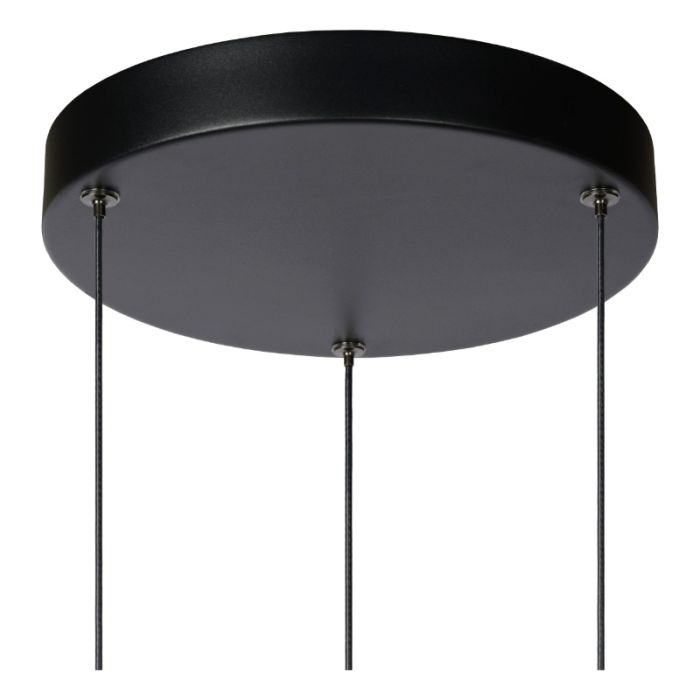 Schwarze Pendelleuchte Modern, Margary, 4W, 2700K LED