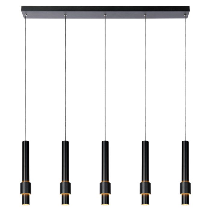 Schwarze Pendelleuchte Modern, Margary, 4,2W, 2700K LED