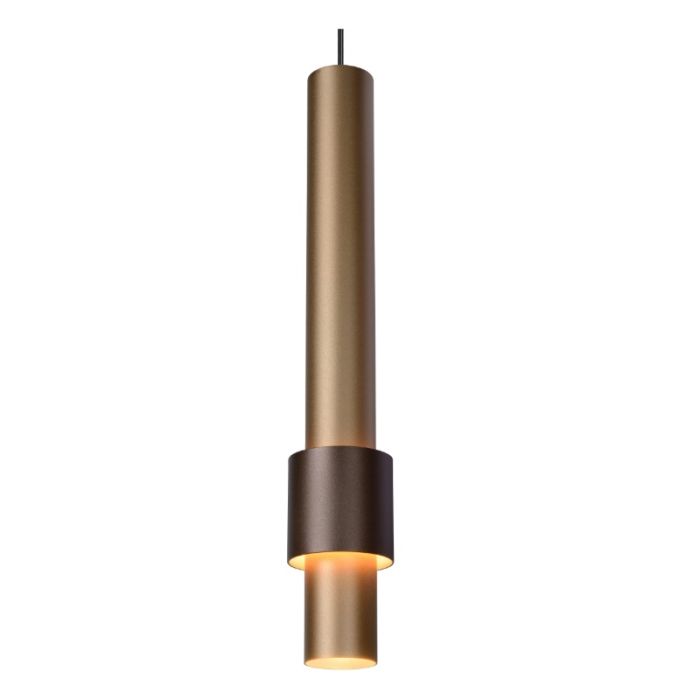 Braune Pendelleuchte Modern, Margary, 4,2W, 2700K LED