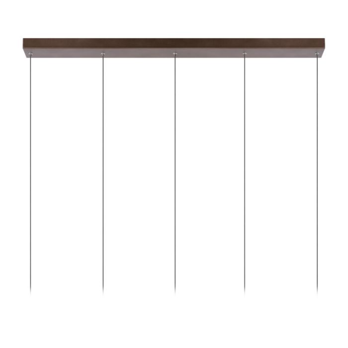 Braune Pendelleuchte Modern, Margary, 4,2W, 2700K LED