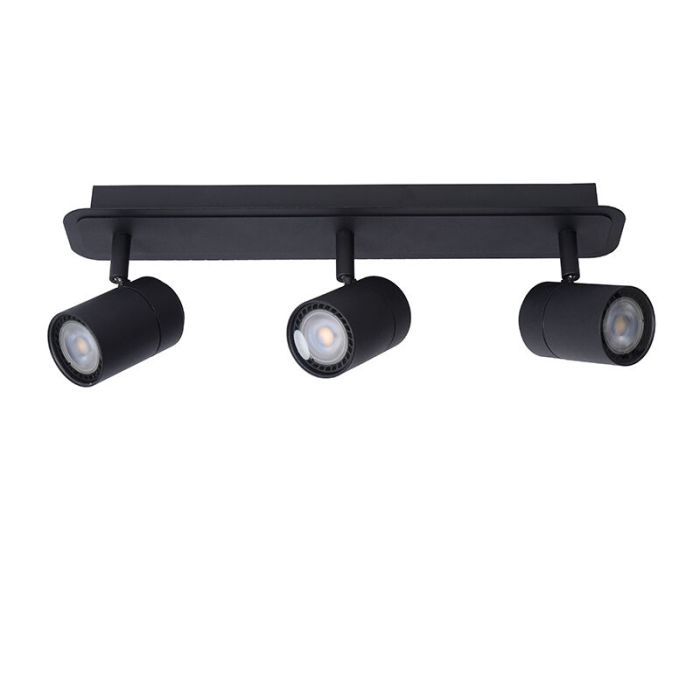 Schwarze Deckenstrahler Badezimmer Modern, Lennert, IP44
