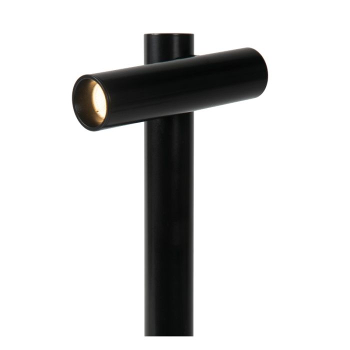 Schwarze aufladbare Tischlampe Modern, Antrim, 2,2W, 2700K LED, IP54, mit Touch-Dimmer