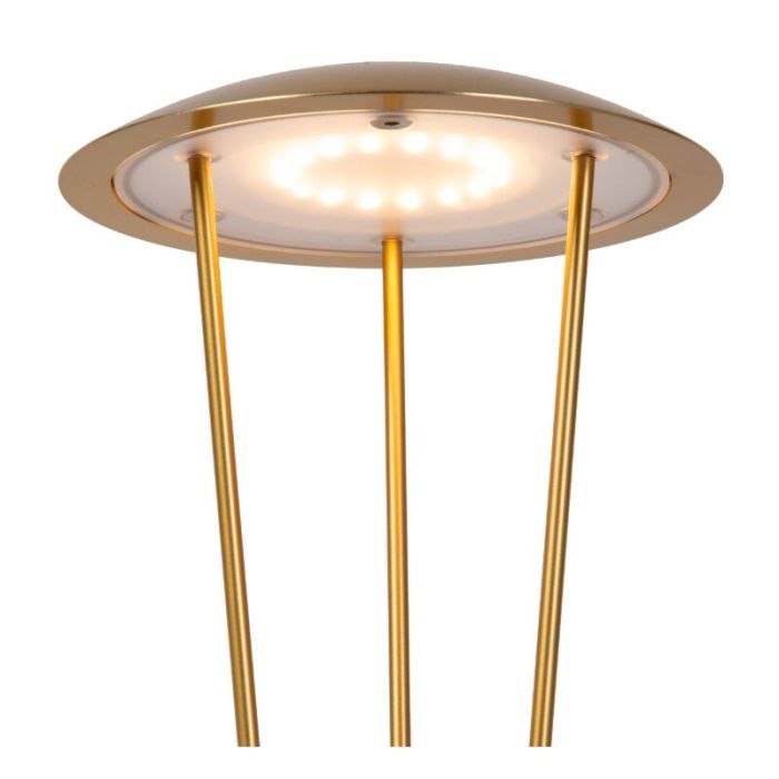 Messing aufladbare Außen Tischlampe Modern, Renee, 2,2W, 2700K LED, IP54, mit Touch-Dimmer