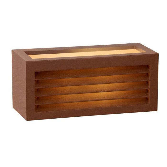 Rostfarbene Außenleuchte Modern, Dimo, IP54