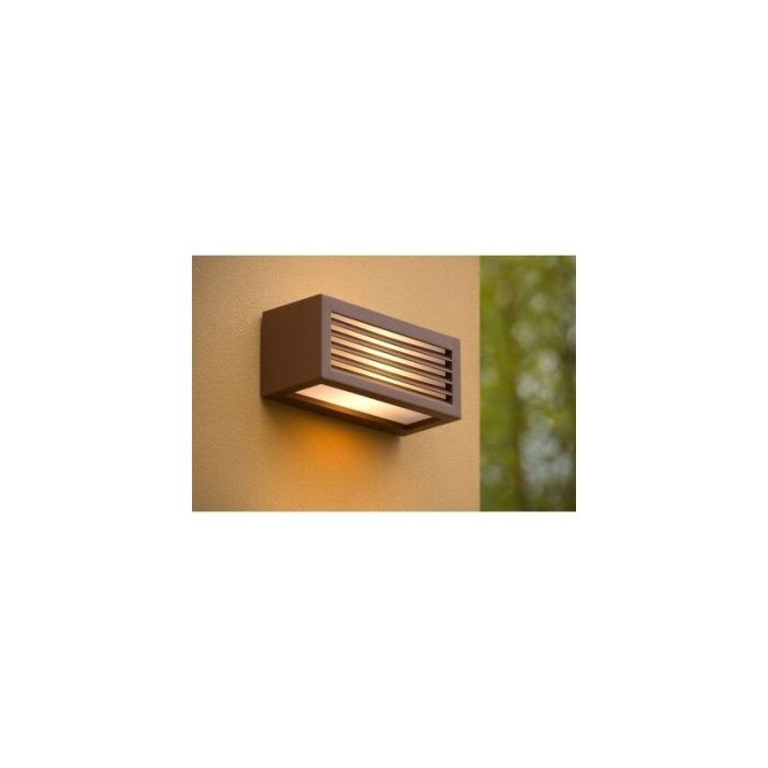 Rostfarbene Außenleuchte Modern, Dimo, IP54