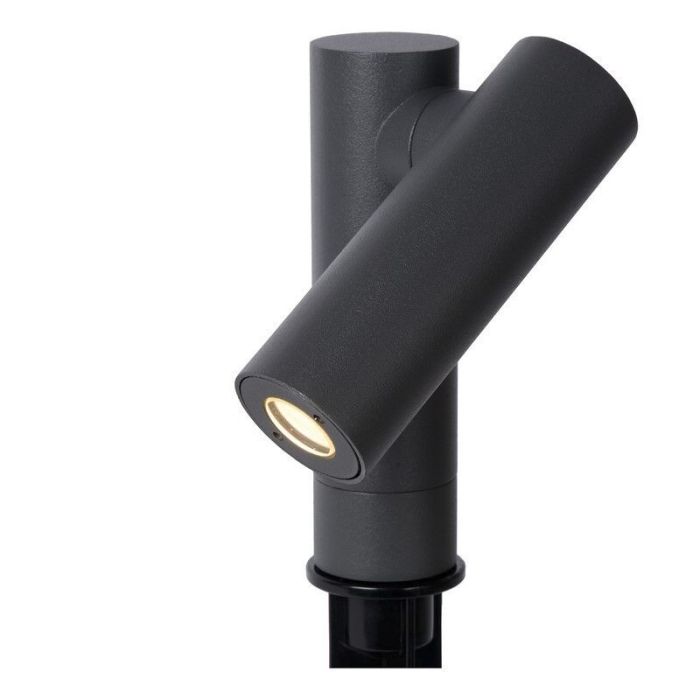 Anthrazit Außenstrahler Modern, Tatum, 4,5W, 3000K LED, IP65