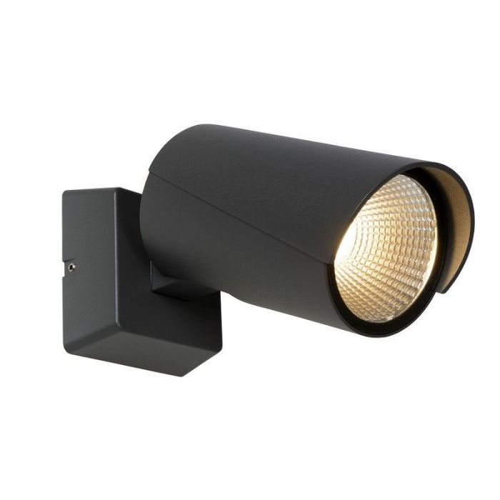 Anthrazit Außenleuchte Modern, Manal, 12W, 3000K LED, IP65