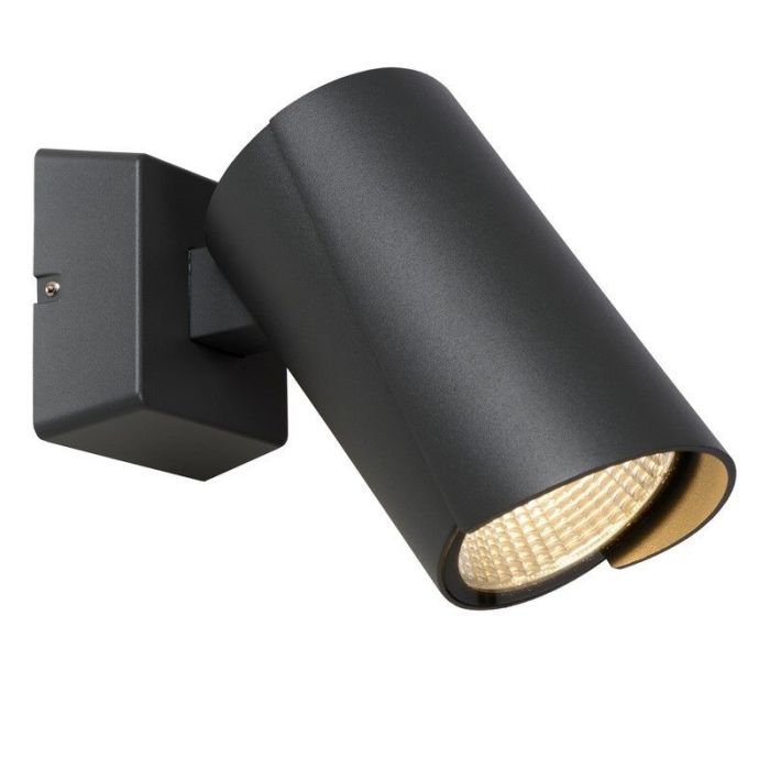 Anthrazit Außenleuchte Modern, Manal, 12W, 3000K LED, IP65