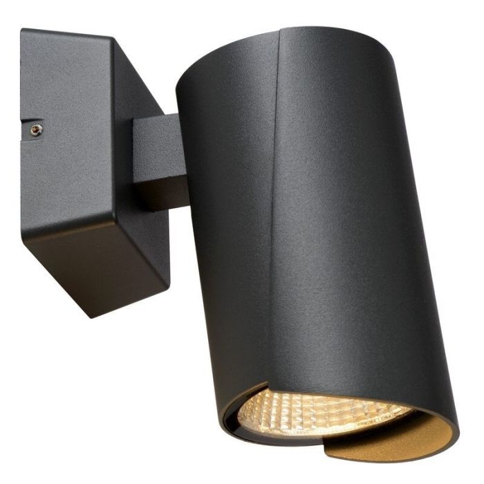 Anthrazit Außenleuchte Modern, Manal, 12W, 3000K LED, IP65