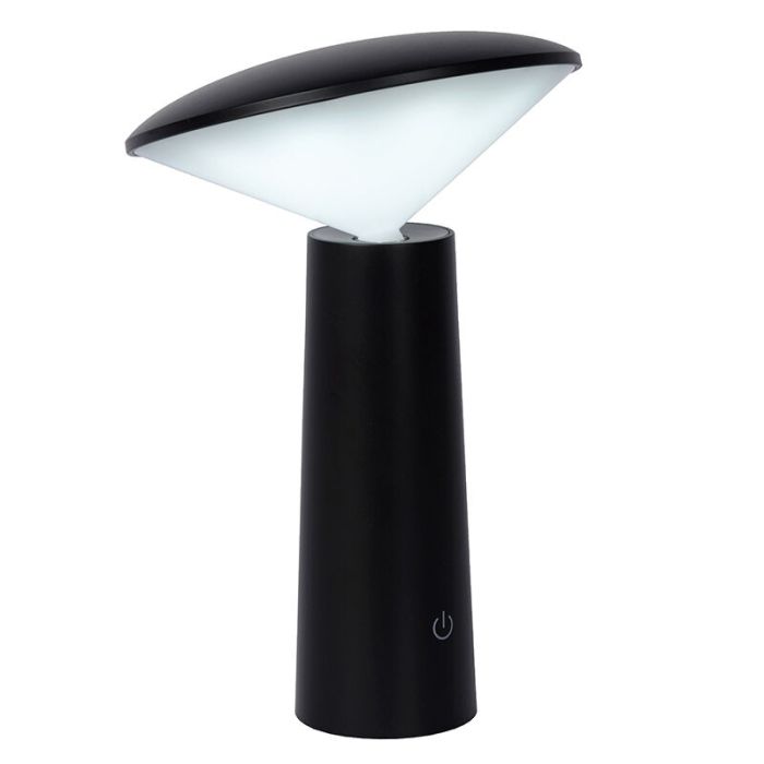 Schwarze Außen Tischleuchte Modern, Jive, 4W, warm- bis kaltweiß einstellbare LED, IP44, mit Schalter
