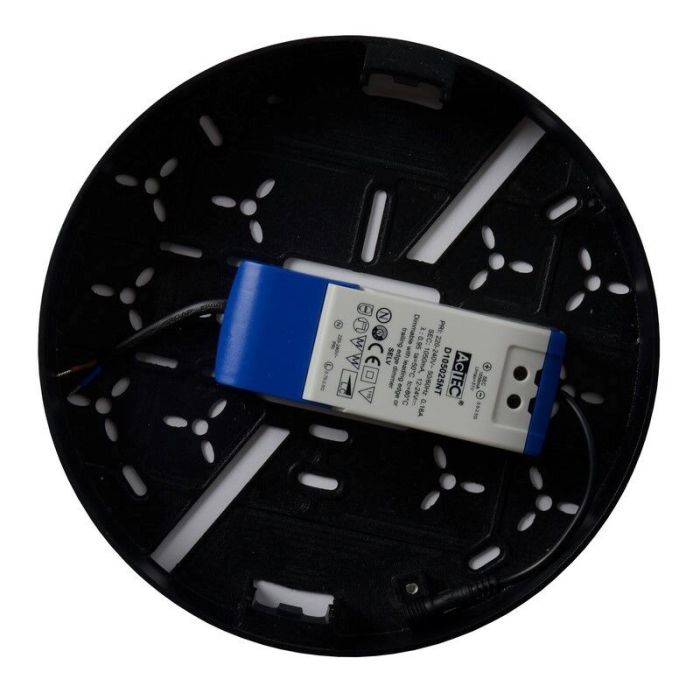 Schwarze Deckenlampe Modern, Ceres, 30W, 3000K LED, IP44