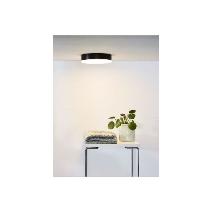 Schwarze Deckenlampe Modern, Ceres, 30W, 3000K LED, IP44