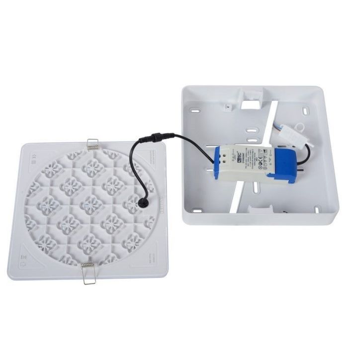 Weiße Deckenlampe Modern, Ceres, 30W, 3000K LED, IP44