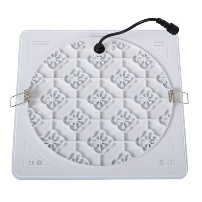Weiße Deckenlampe Modern, Ceres, 30W, 3000K LED, IP44
