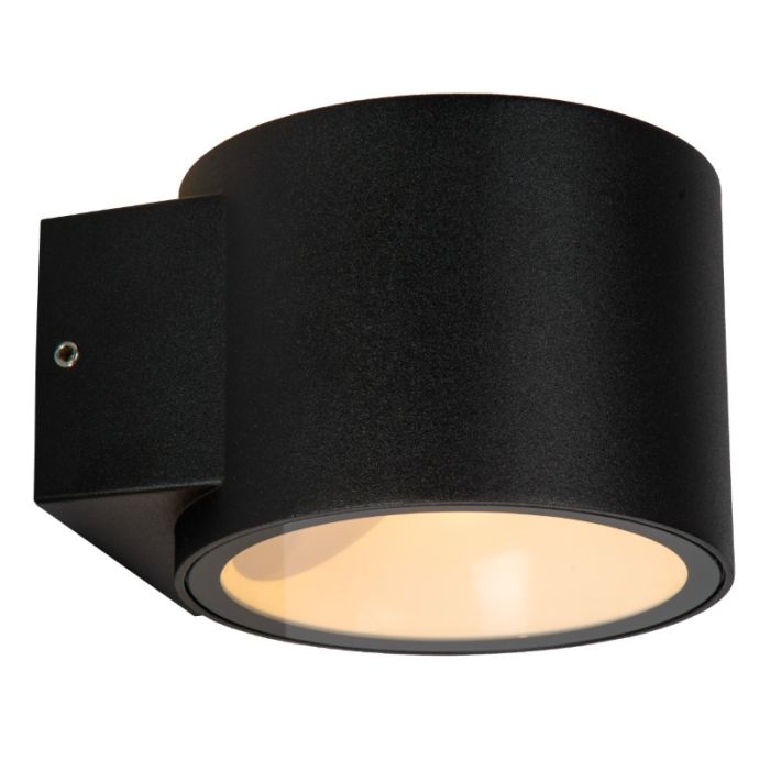 Schwarze Up down Wandleuchte Modern, Oxford, IP54