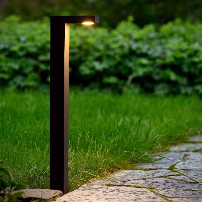 Anthrazit Außenleuchte Modern, Texas, 6W, 3000K LED, IP54
