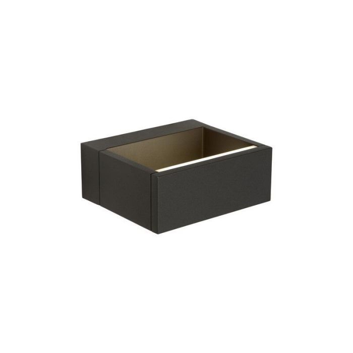 Anthrazit Außenleuchte Modern, Goa, 6W, 3000K LED, IP54