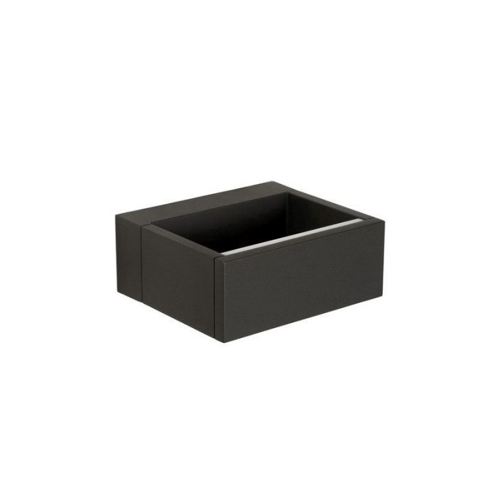 Anthrazit Außenleuchte Modern, Goa, 6W, 3000K LED, IP54