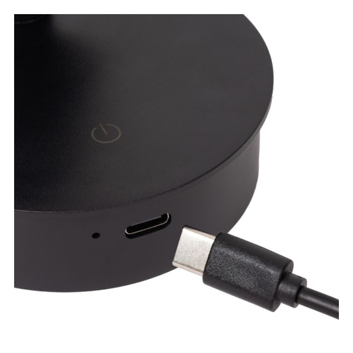 Braune aufladbare Wandleuchte Modern, Toni, 2W, 2700-4000K, mit Touch-Dimmer