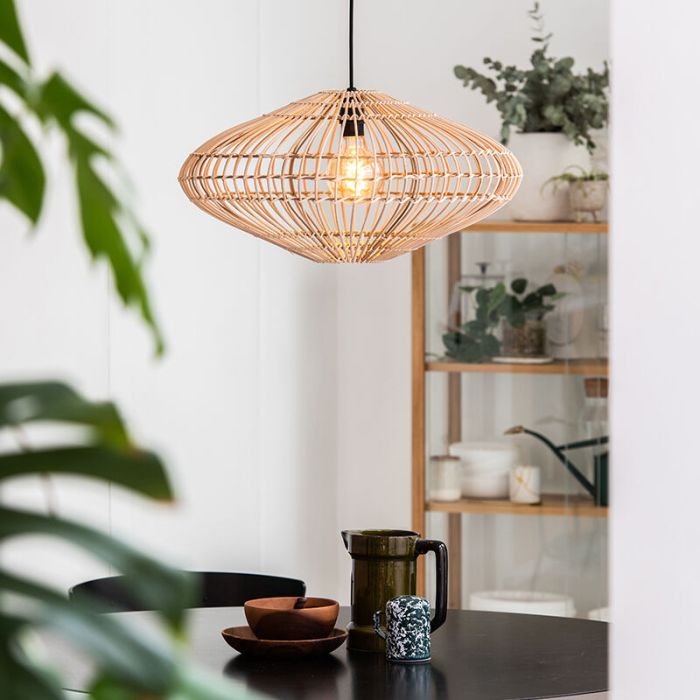 Holz Pendelleuchte Landhaus, Magali