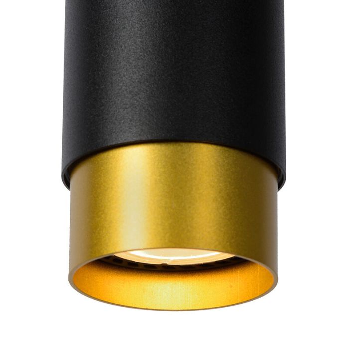 Schwarze Pendelleuchte Modern, Floris