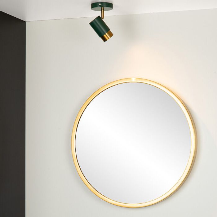 Goldene Deckenstrahler Modern, Floris