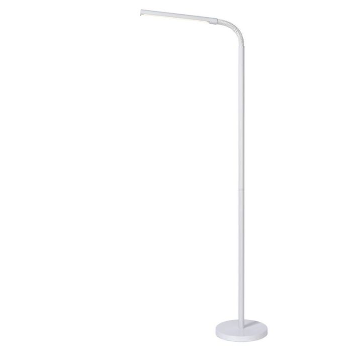 Weiße Leselampe Stehlampe Modern, Gilly, 5W, 2700K LED, mit Schalter