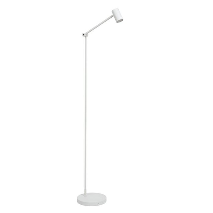 Weiße aufladbare Stehlampe Modern, Tipik, 3W, 2700K LED, mit Touch-Dimmer