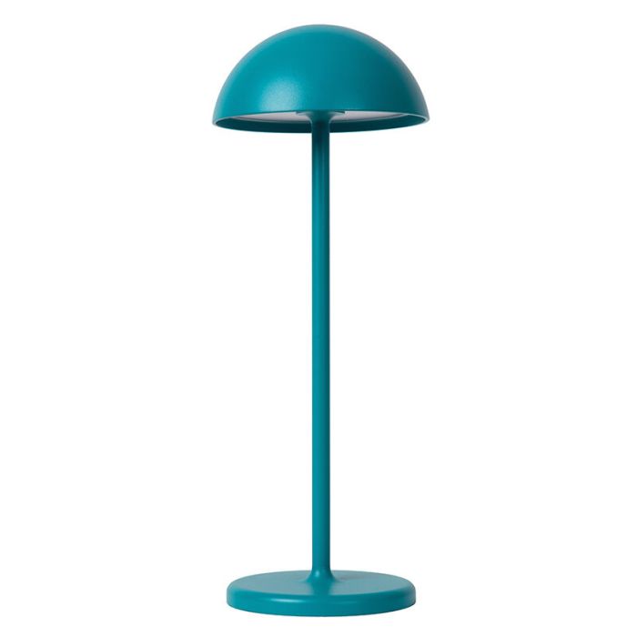 Braune Außen Tischleuchte Landhaus, Colin, 3W, 3000K LED, IP44, 3-stufig dimmbar