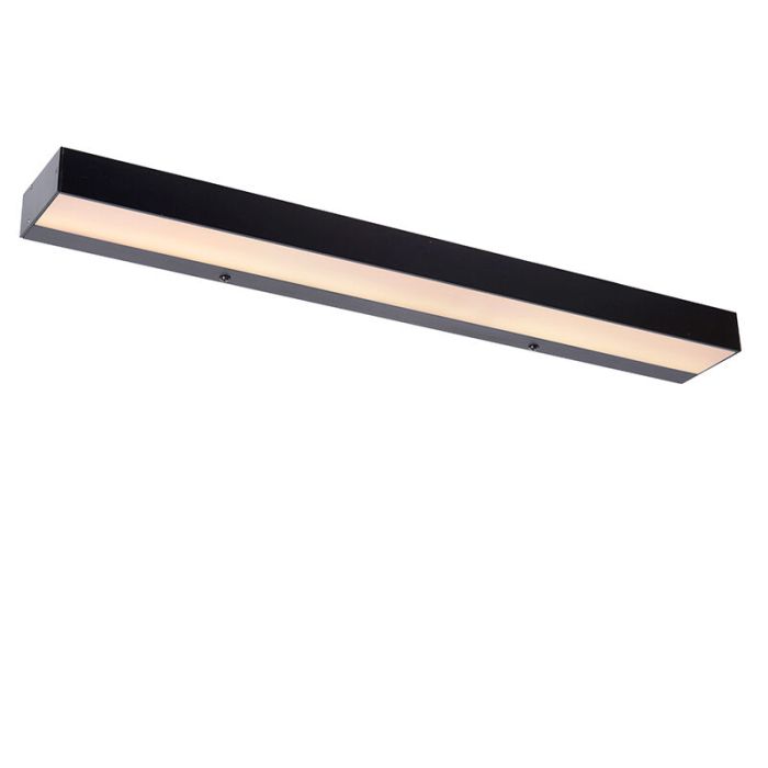 Schwarze Wandleuchte Badezimmer Modern, Alexa, 8W, 3000K LED, IP44