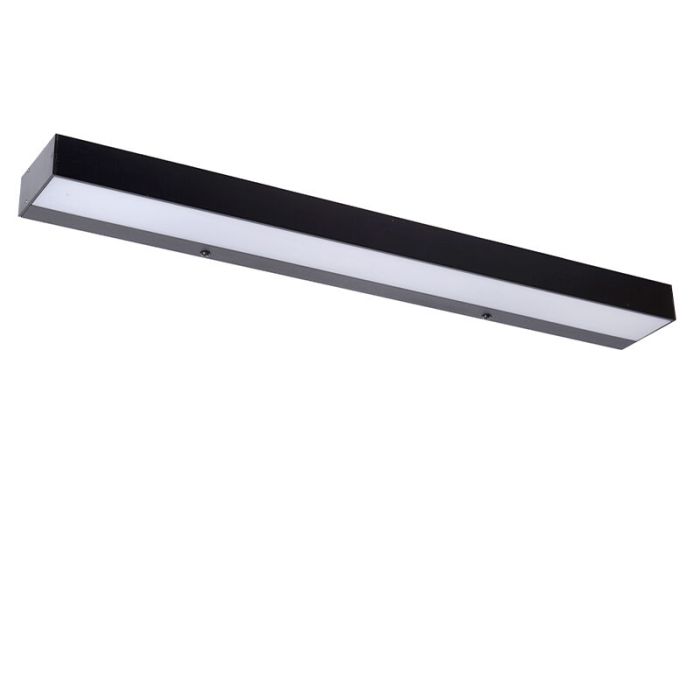 Schwarze Wandleuchte Badezimmer Modern, Alexa, 8W, 3000K LED, IP44