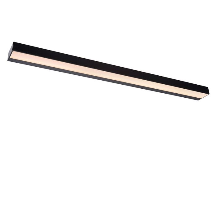 Schwarze Wandleuchte Badezimmer Modern, Alexa, 13W, 3000K LED, IP44