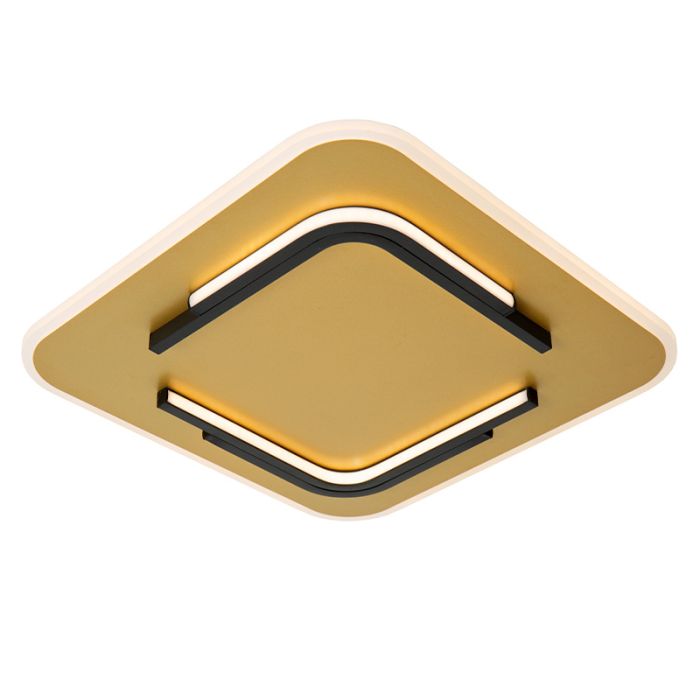 Goldene Deckenlampe Modern, Andreas, 30W, 2700K LED