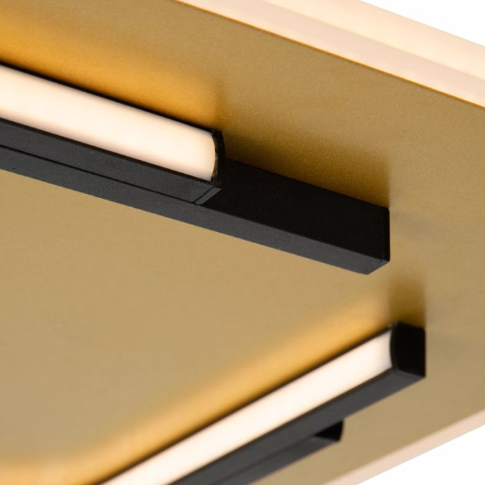 Goldene Deckenlampe Modern, Andreas, 30W, 2700K LED