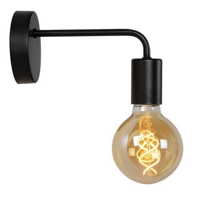 Schwarze Wandleuchte Modern, Scott