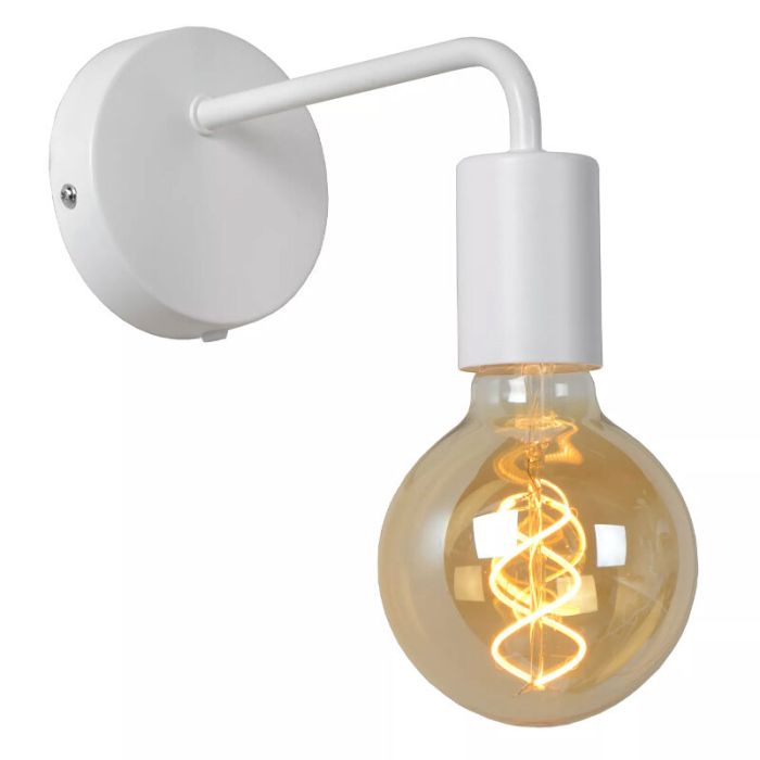 Weiße Wandleuchte Modern, Scott