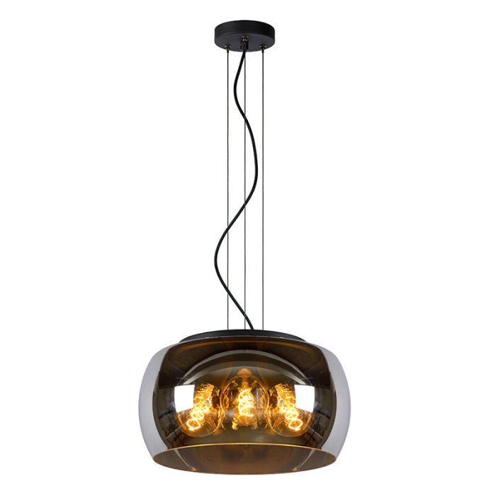 Graue Pendelleuchte Modern, Olivia